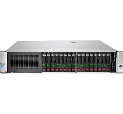 Сервер HP DL380 G9 noCPU 1xRiser 24хDDR4 P440ar 2GB iLo 2х500W PSU 331FLR 4x1Gb/s + Ethernet 4х1Gb/s 16х2,5" FCLGA2011-3